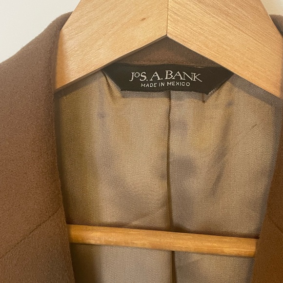 Brown wool sports coat - Picture 2 of 4